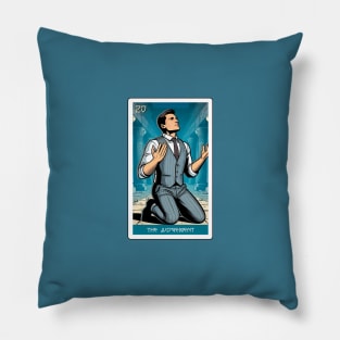 the judgement - house of anubis tarot card Pillow