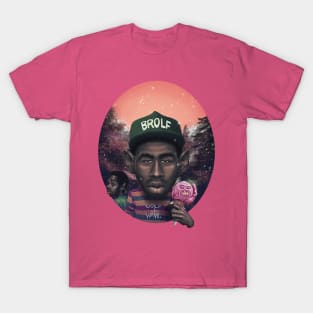 Tyler The Creator 90s Styled Aesthetic Design - Tyler The Creator - T-Shirt