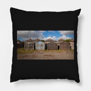 Garages Panoramic Pillow