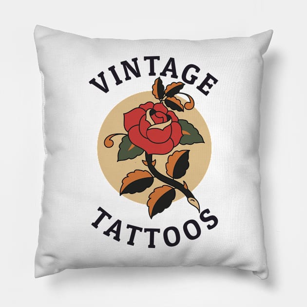 VT_Rose Pillow by Neyc Design