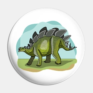 Stegosaurus dinosaur Pin