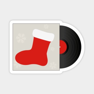 Winter Socks | Vinyl Music | Christmas Party Magnet