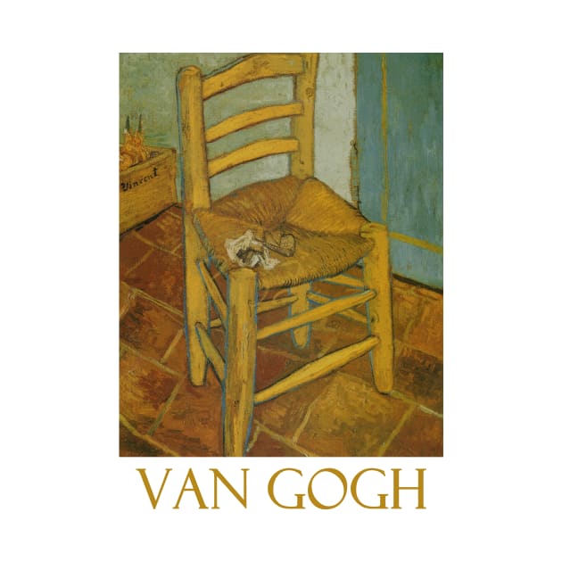 Van Gogh's Chair by Vincent van Gogh by Naves