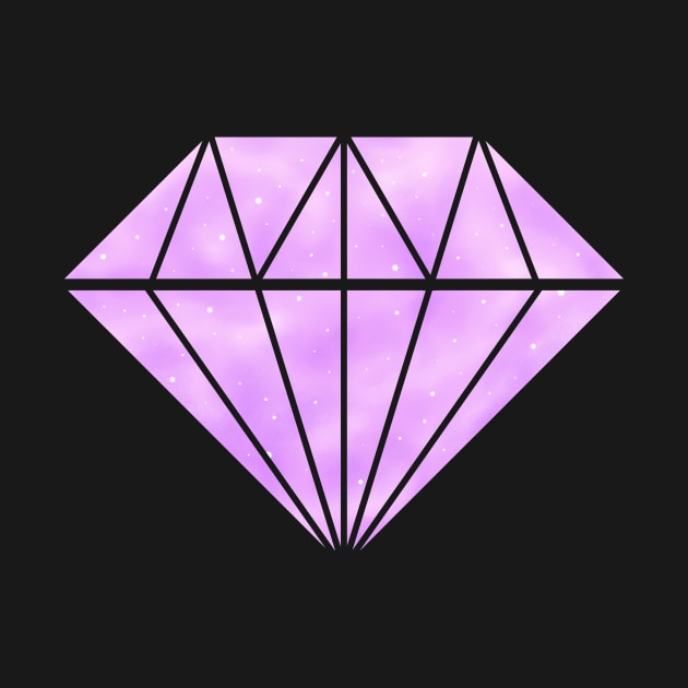 Pastel Purple Diamond by TotalGeekage