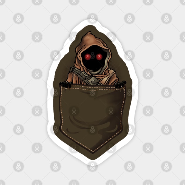 jawa pocket Magnet by Patrol