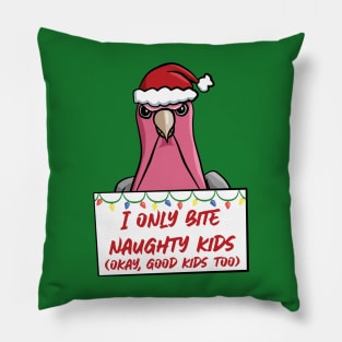 Only Bite Naughty Kids Galah Cockatoo Pillow