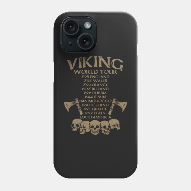 Vikings : Viking Northmen Axe Scandinavia Warrior Gift Phone Case by woormle