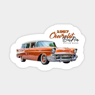 1957 Chevrolet BelAir Station Wagon Magnet