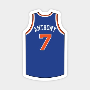 Carmelo Anthony New York Jersey Qiangy Magnet