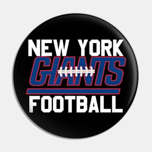 New York Giants Football Pin