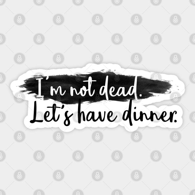 Dinner Invitation - Max - Sticker | TeePublic