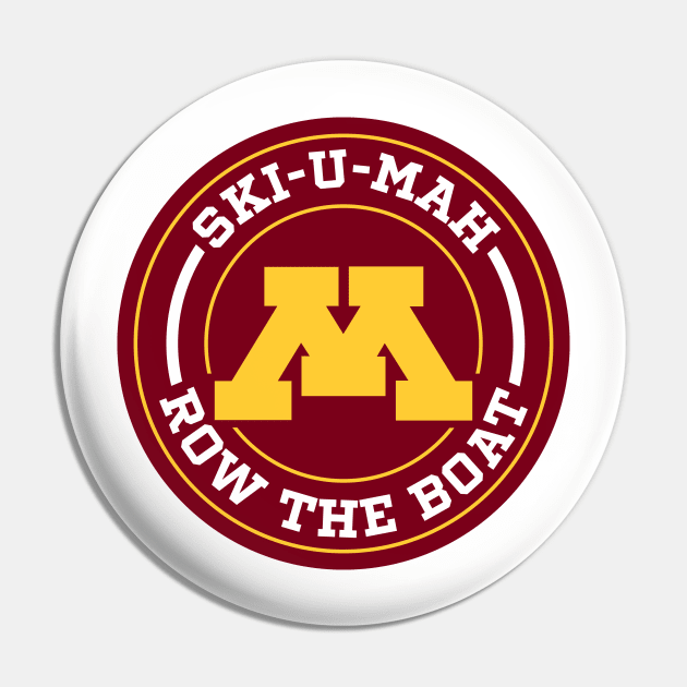 SKI-U-MAH - ROW THE BOAT Pin by Josh Wuflestad