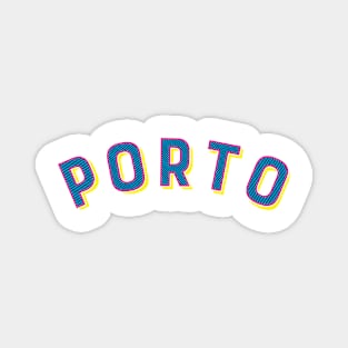 Porto Portugal Vintage Arched Type Magnet