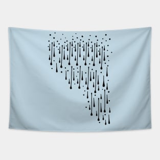 rain drops Tapestry