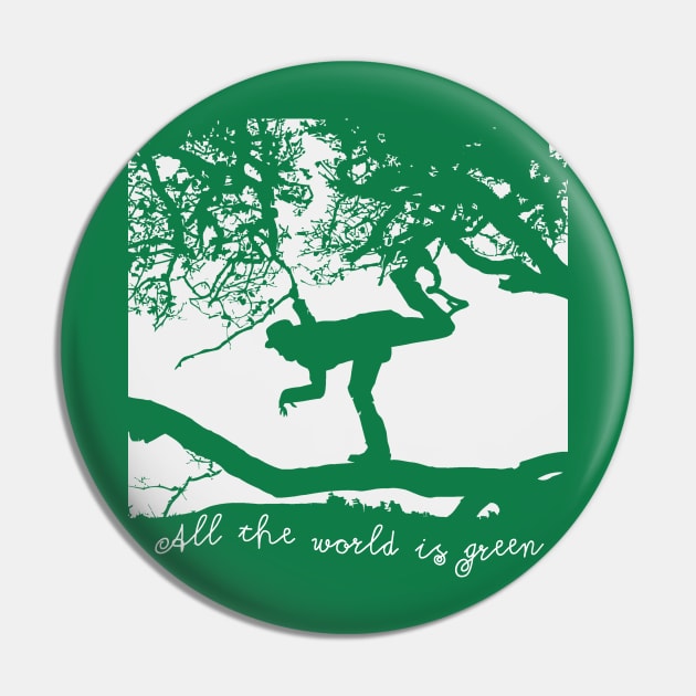 Tom Waits - All the World is Green Pin by Cisne Negro