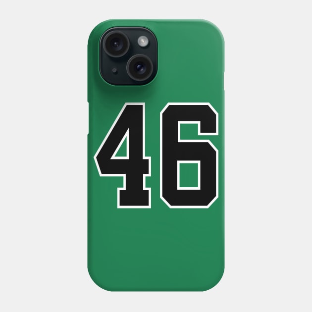 Number 46 Phone Case by colorsplash