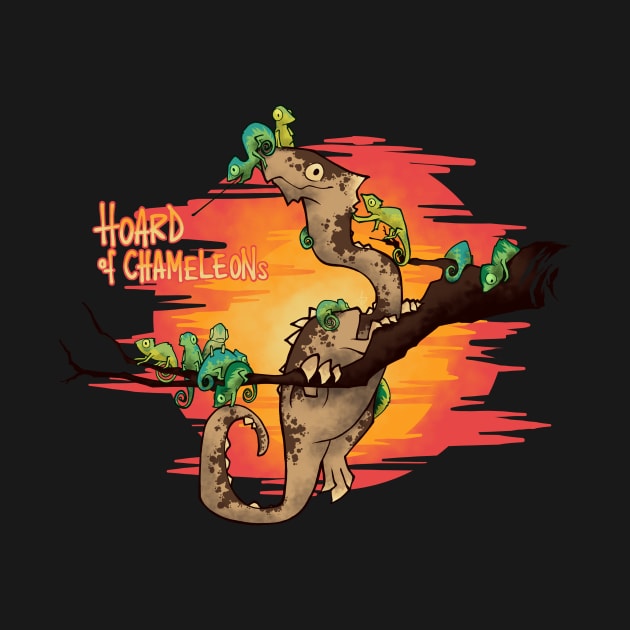 Hoard of Chameleons by ArryDesign