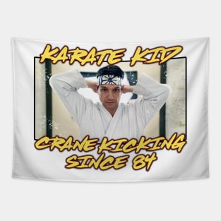 Crane Kicking Since '84 T-Shirt (Version 2) Tapestry