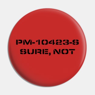 Sure, Not Pin