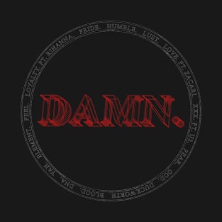 Kendrick Lamar DAMN. Album T-Shirt