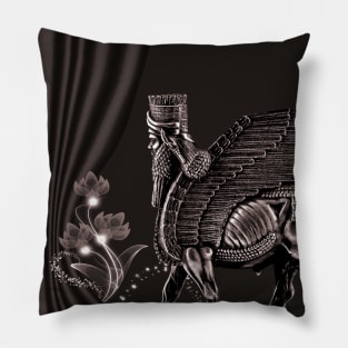 Assyrian Classic Lamassu Pillow