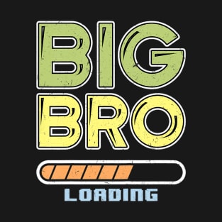 Kids Big Bro Loading Soon to be big Brother 2022 2023 T-Shirt