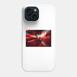 Urban movement in red Phone Case
