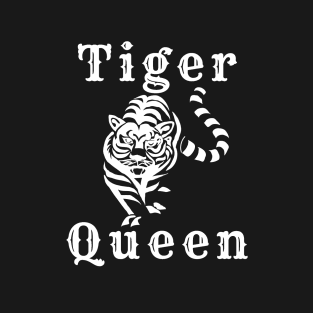 white tiger queen T-Shirt