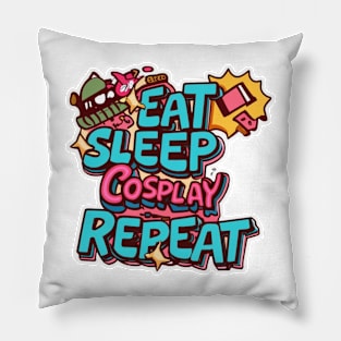 Cosplay and Repeat Pillow