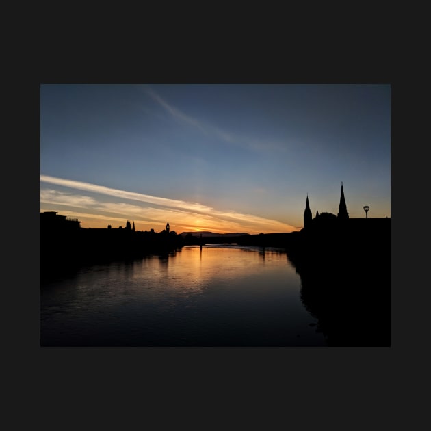 Inverness Sunset, Scotland by MitaDreamDesign