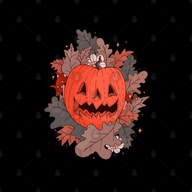 The jack o lantern by Swadeillustrations