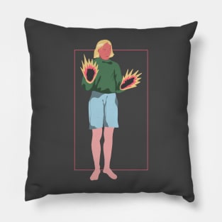 Fire Hands Pillow