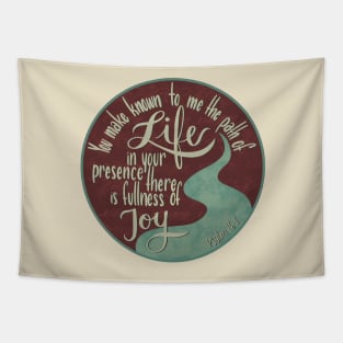 Psalm 16:11 - Fullness of Joy Tapestry