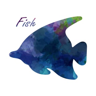 Colored fish. T-Shirt