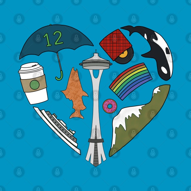 Seattle Love by CupcakeCandice