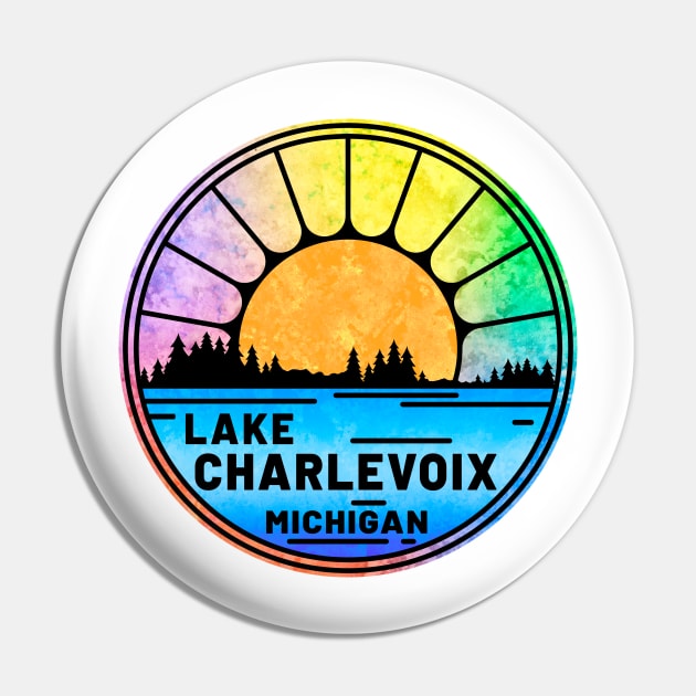 Lake Charlevoix Michigan Pin by TravelTime