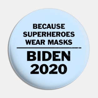 Because superheroes wear masks Pin