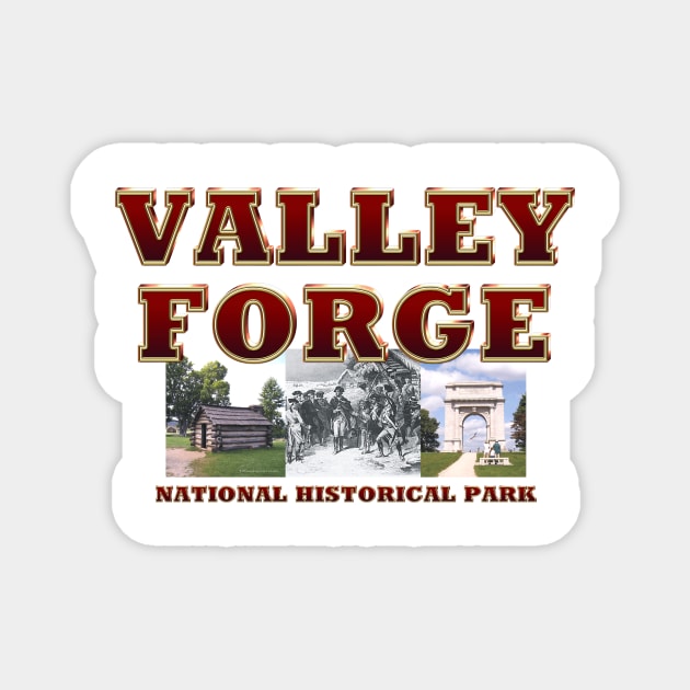 Valley Forge Magnet by teepossible