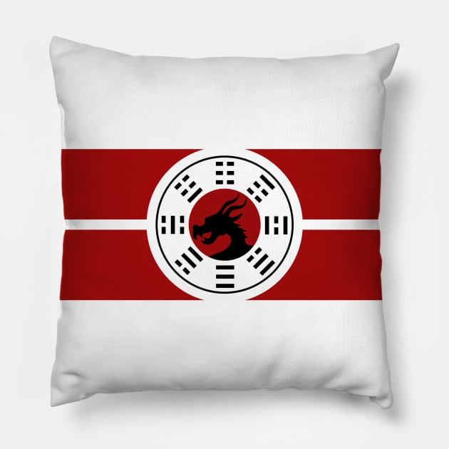 Bloodsport Chong Li Logo Pillow by Dojaja