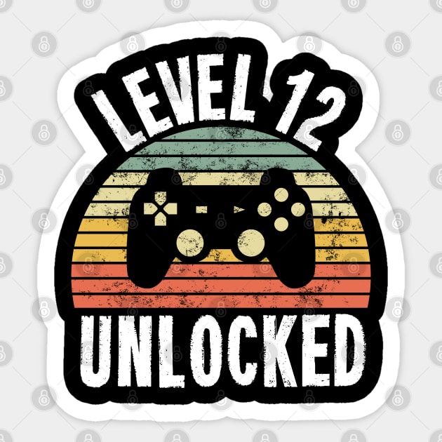 Level 12 Unlocked svg, 12nd Birthday svg, Birthday girl svg