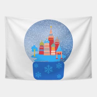 It's Snowing in Moscow Tapestry