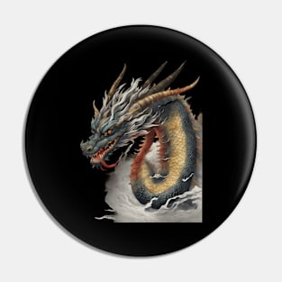 Japanese Dragon Pin