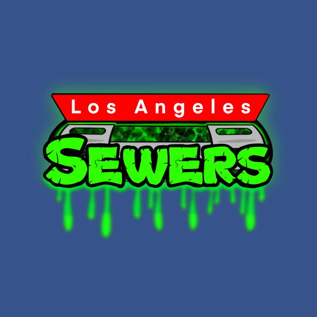 Disover LA Sewers - Ninja Turtles - T-Shirt