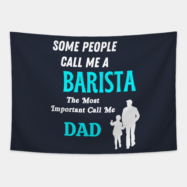 barista Tapestry by Mdath