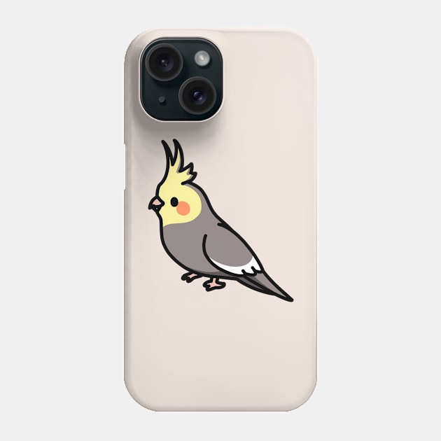 Cockatiel Phone Case by littlemandyart