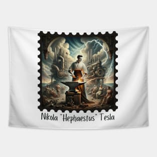 Nikola "Hephaestus" Tesla Tapestry