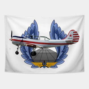 Yak-52 Tapestry