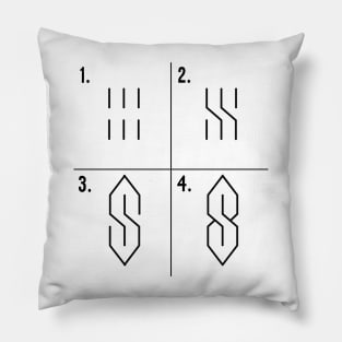 How To Draw a Cool S Pillow