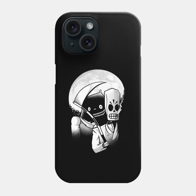 It Shone, Pale As Bone Phone Case by JoelHorton