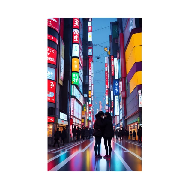 Tokyo Lovebirds by aestheticand